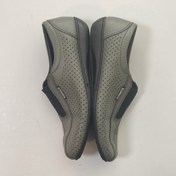 Romulo Slip on Comfort Gray Shoes Size 37 - Picture 3 of 7